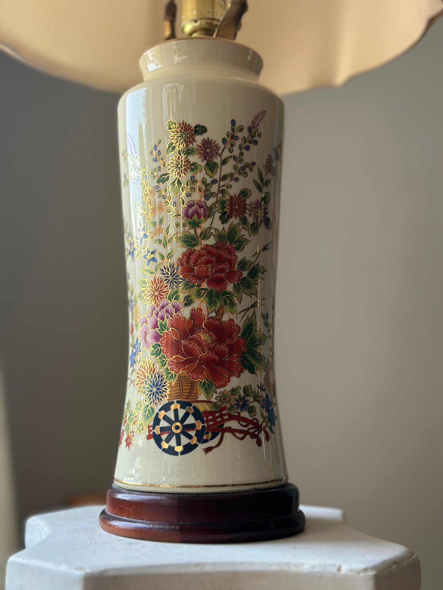 Old Money Nautical Themed Vintage Table Lamp