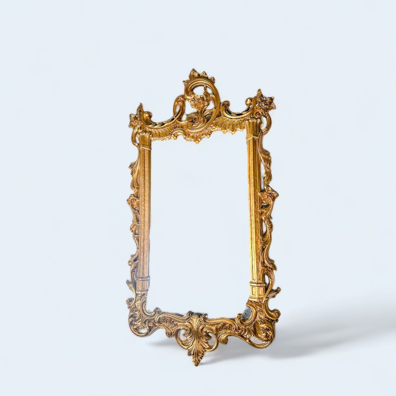 Gold Vintage Gilded Baroque Mirror