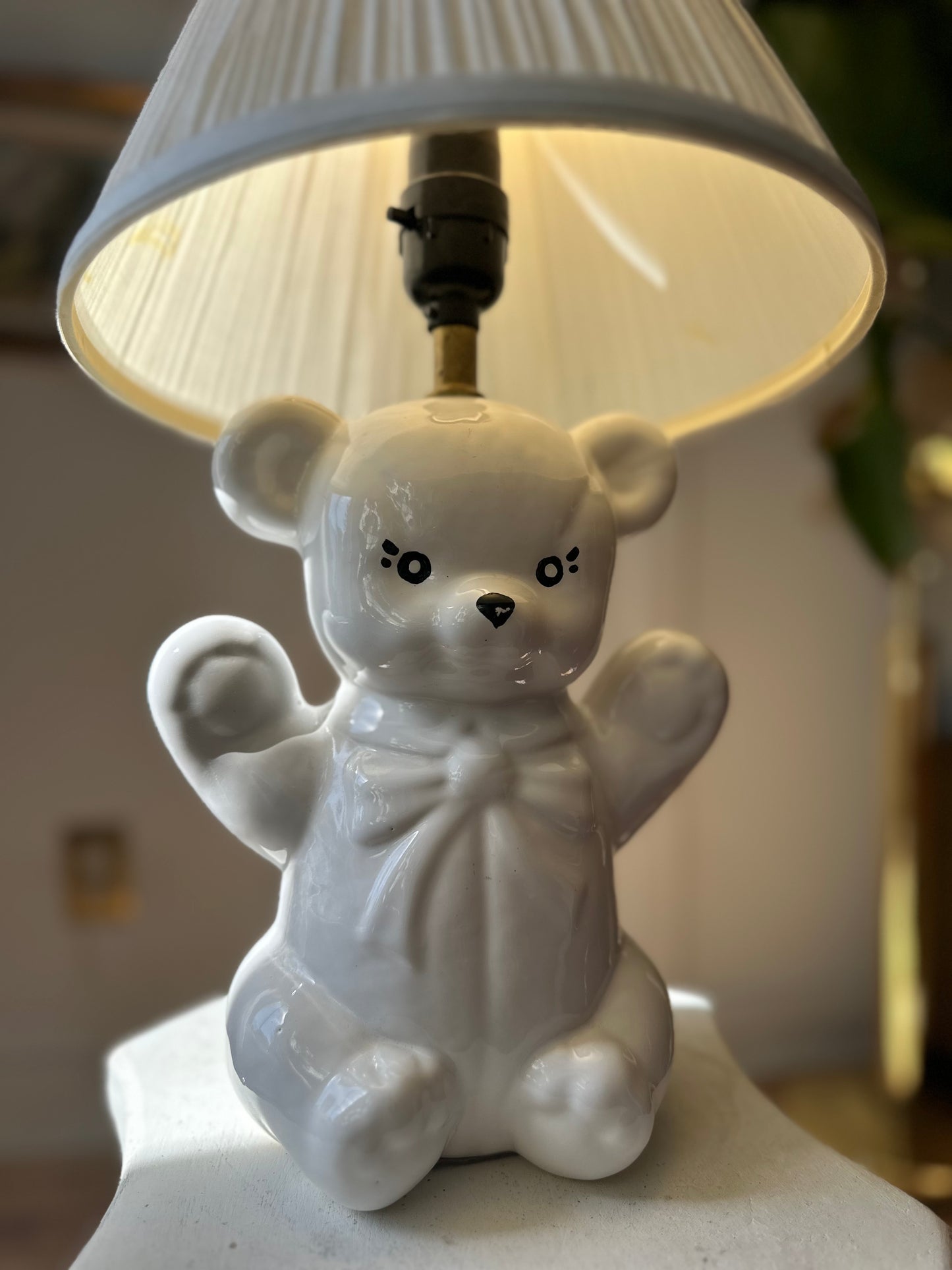 Teddy Bear Vintage Lamp