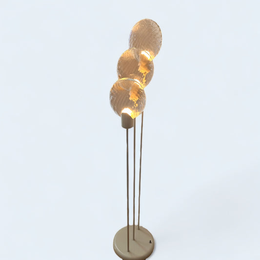 Lollipop Floor Lamp White Murano Vintage