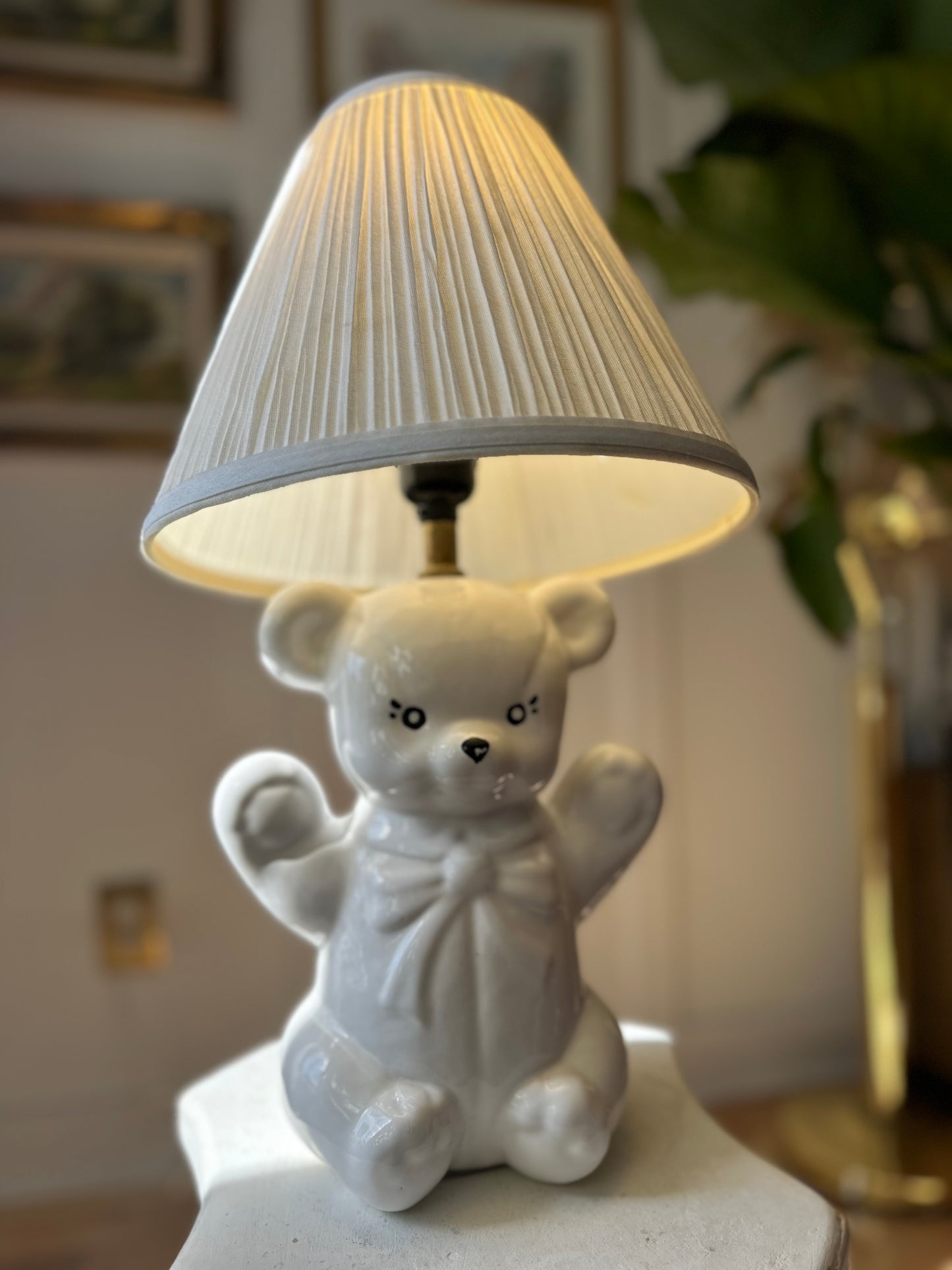 Teddy Bear Vintage Lamp