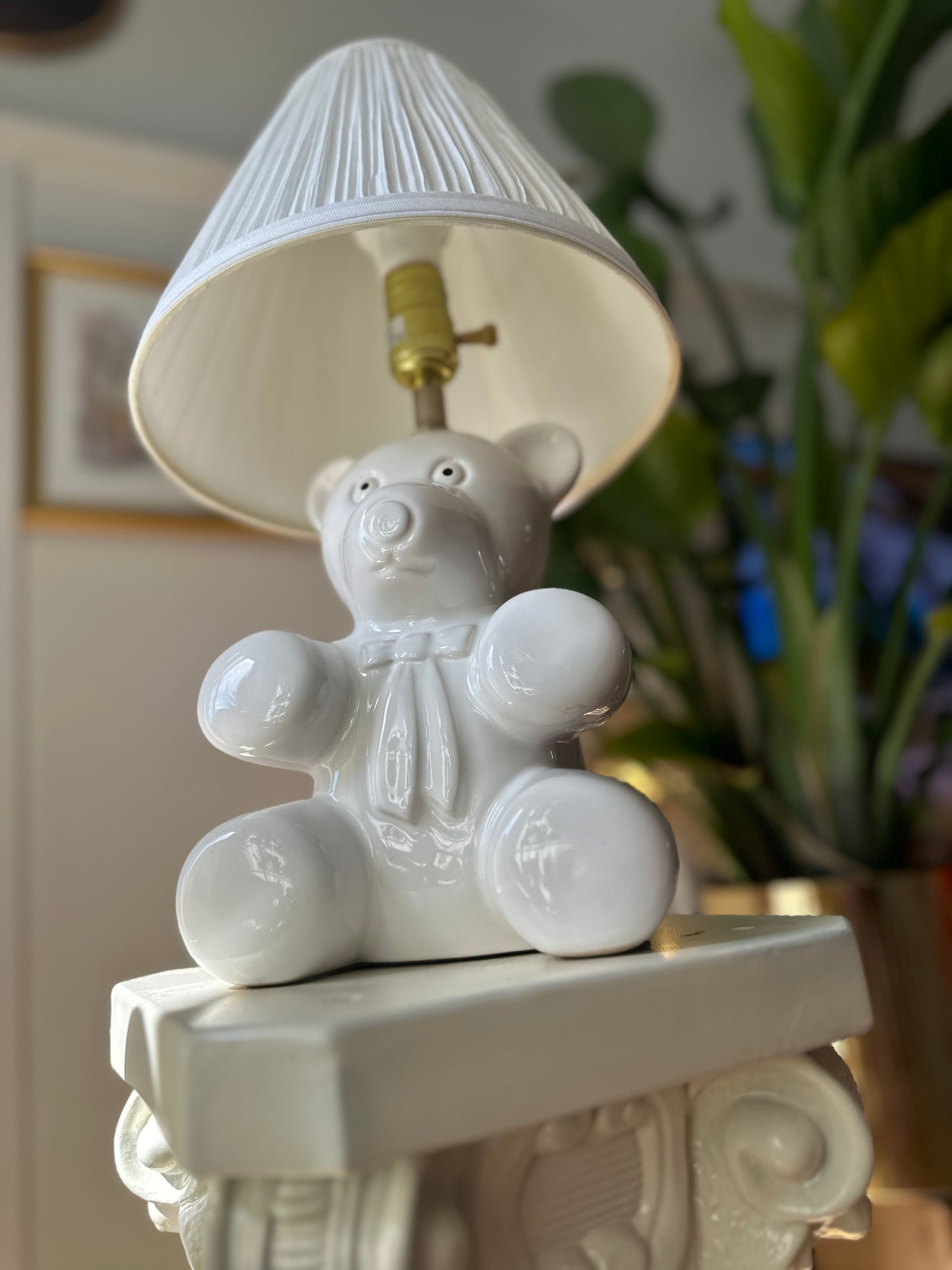 Teddy Bear Vintage Lamp