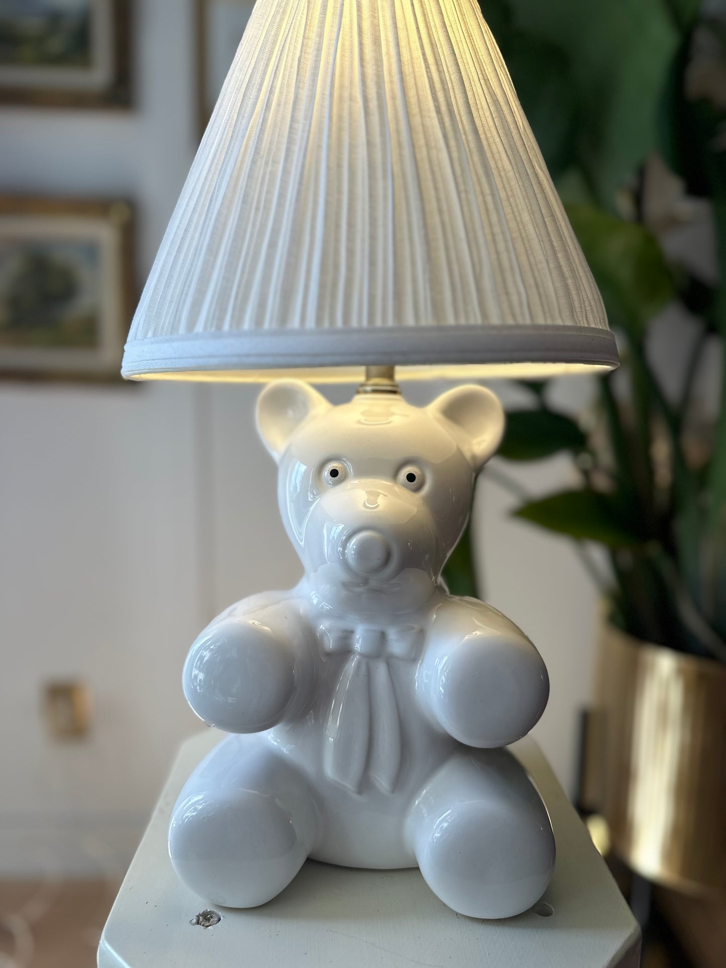 Teddy Bear Vintage Lamp