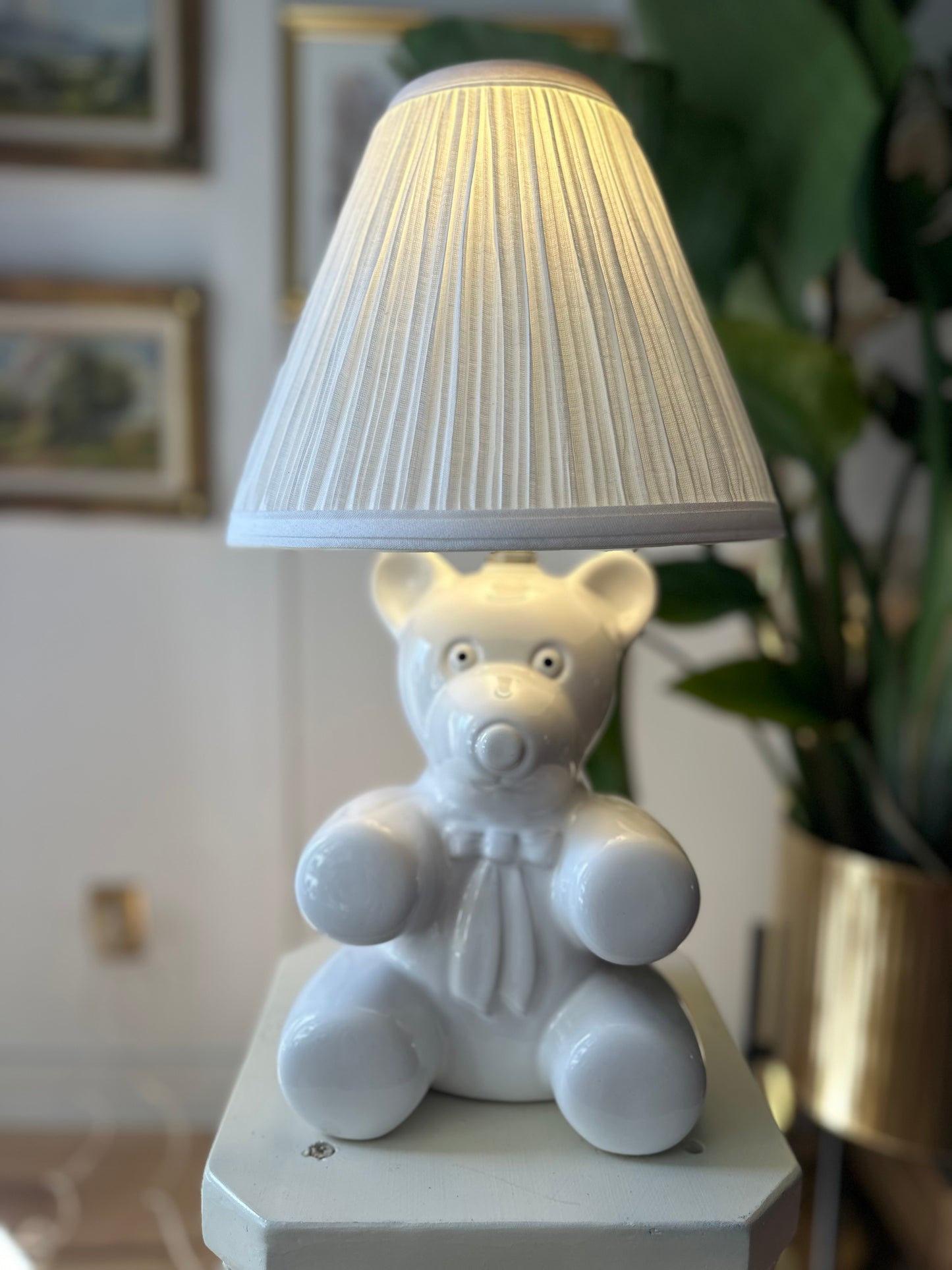 Teddy Bear Vintage Lamp