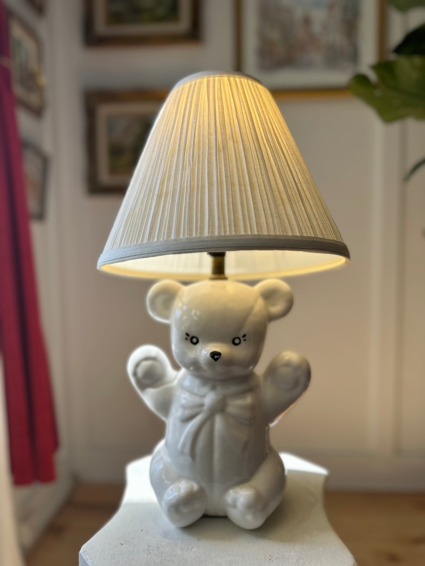 Teddy Bear Vintage Lamp