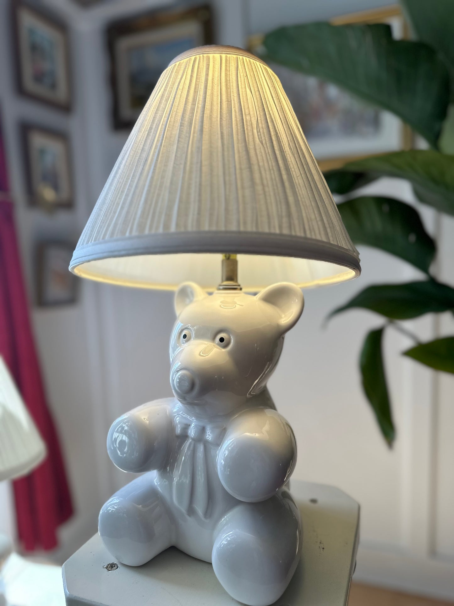 Teddy Bear Vintage Lamp