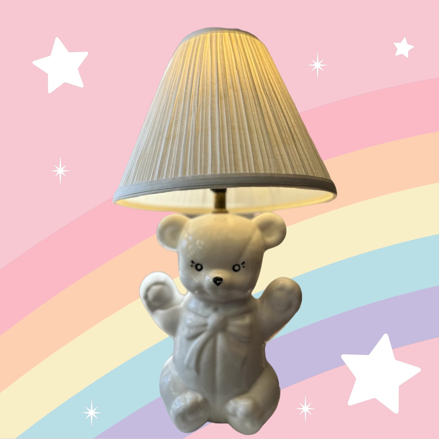 Teddy Bear Vintage Lamp