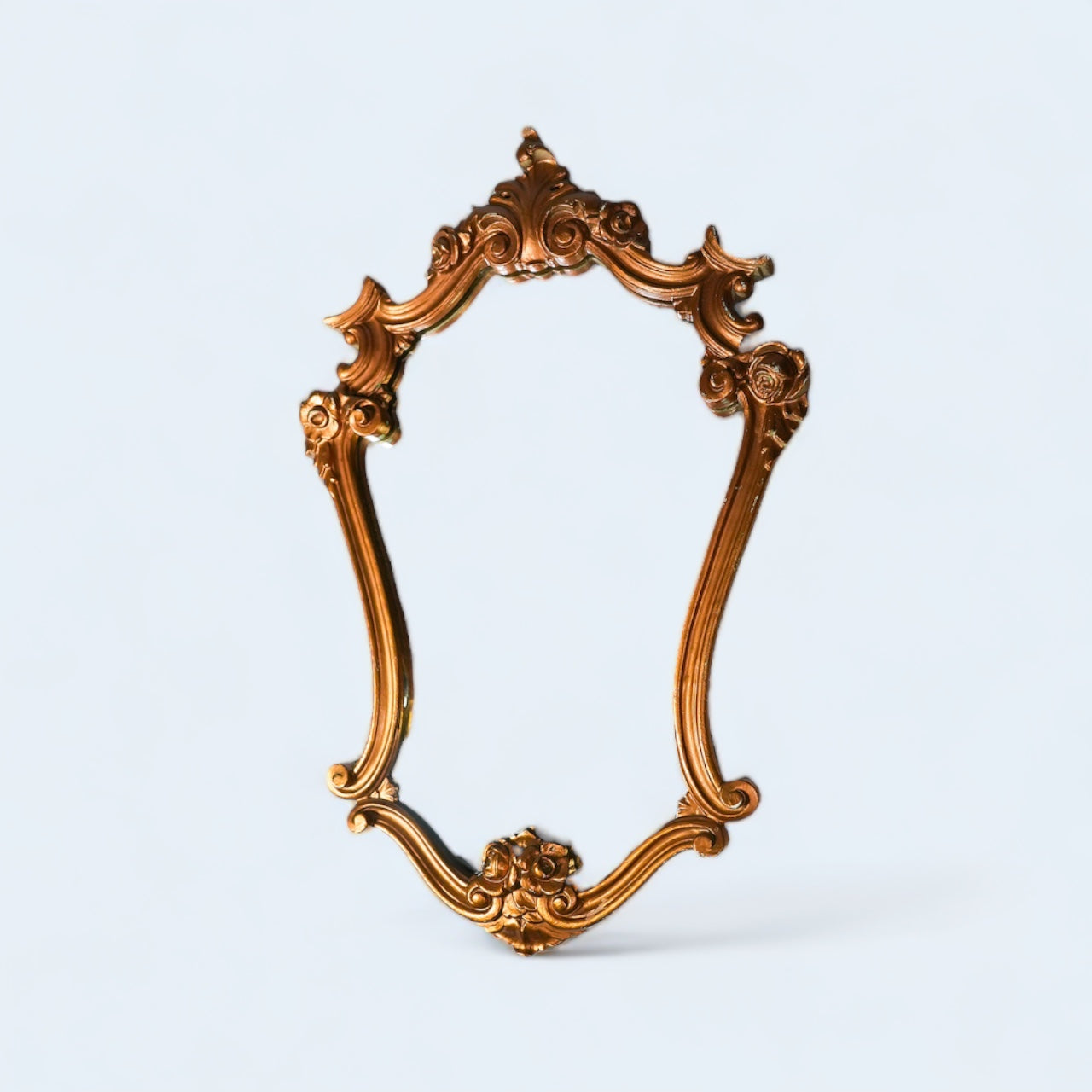 1970 Italian Baroque Gold Vintage Mirror