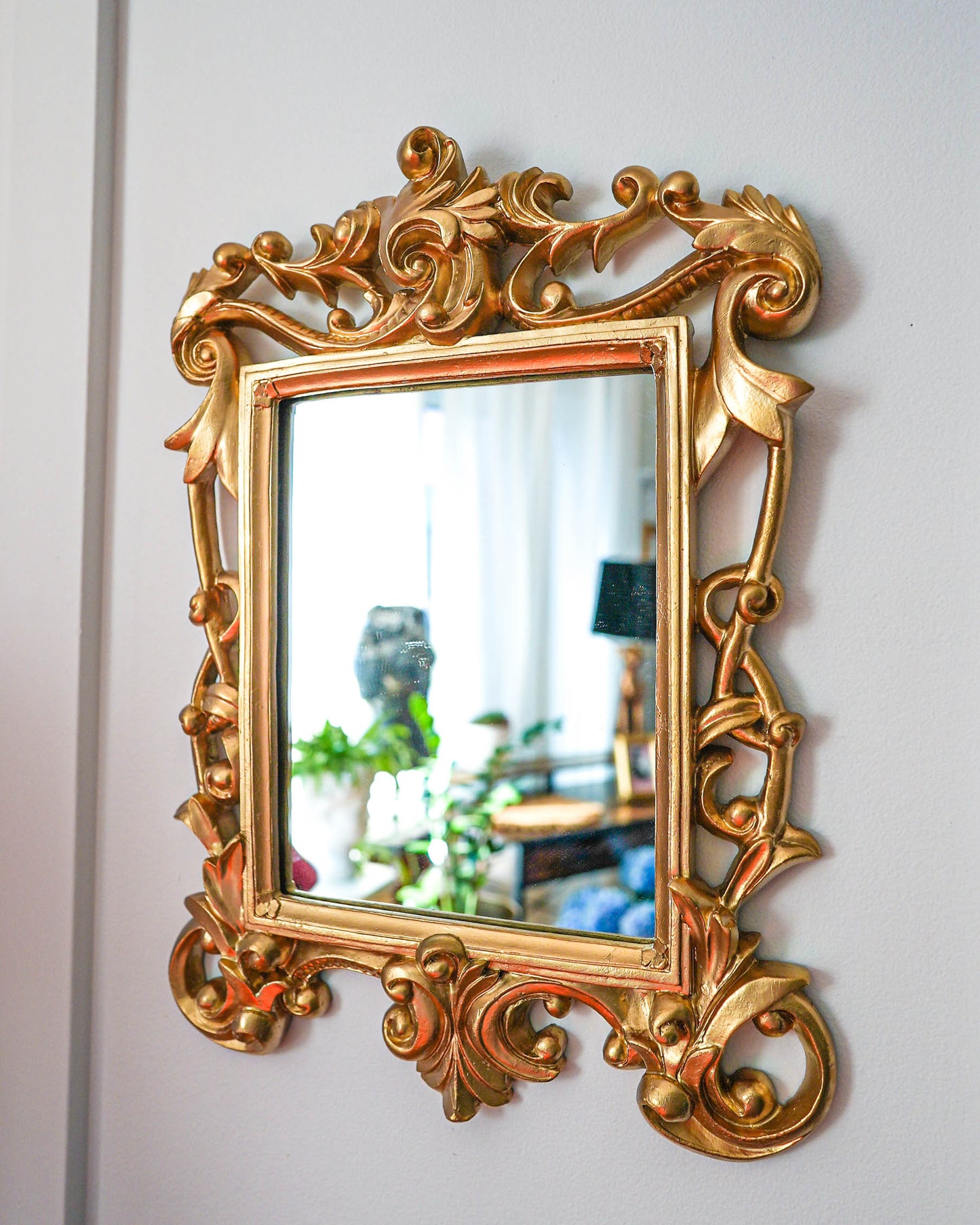 Bombay Gold Vintage Baroque Mirror